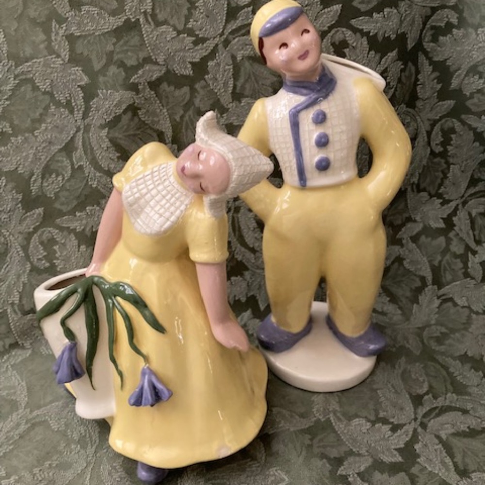 1940's Hedi Schoop Figurine Planters